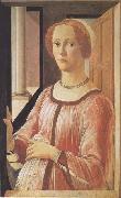 Sandro Botticelli Portrait of Smeralda Brandini china oil painting reproduction